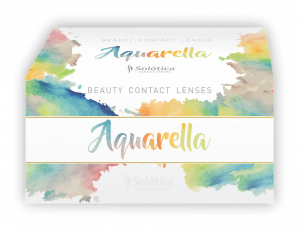 Solotica Embalagem Aquarella 3 Aylık Lens